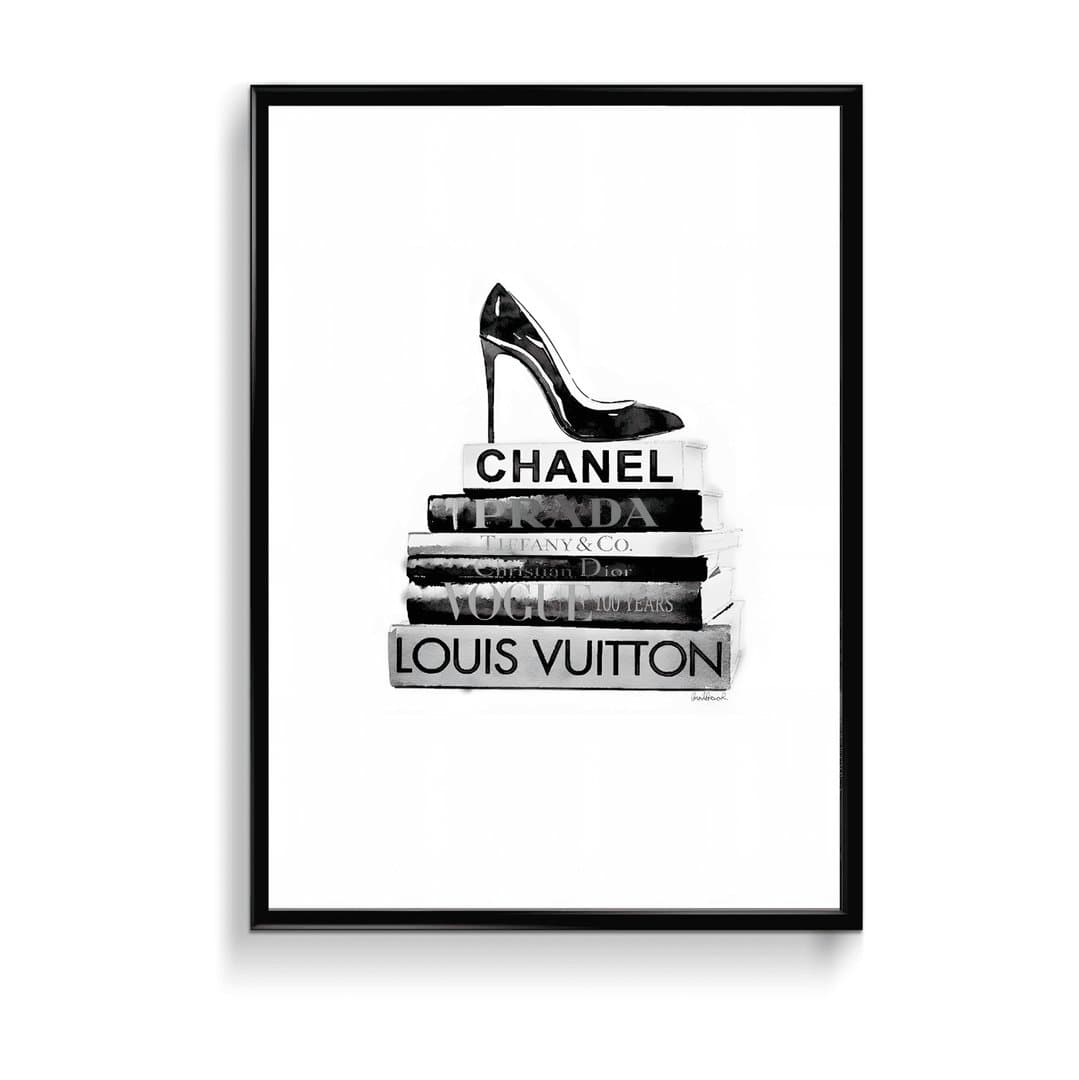 Chanel (Aesthetic) Frame & Poster | HD Acrylic For Her Wall Decor for Home & Office | Wall Ready Design Frames & Posters