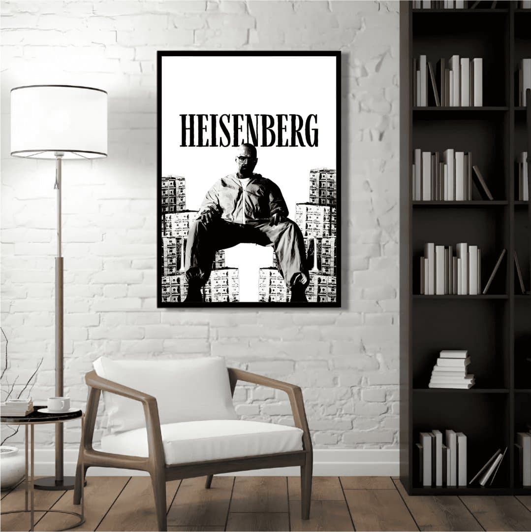 Heisenberg - Breaking Bad (Movie) Frame & Poster | HD Acrylic Movie Wall Decor for Home & Office | Wall Ready Design Frames & Posters 2