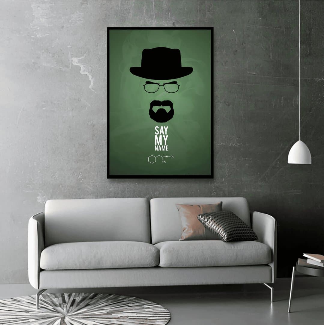 Walter White (Heisenberg) - Breaking Bad (Movie) Frame & Poster | HD Acrylic Movie Wall Decor for Home & Office | Wall Ready Design Frames & Posters 3