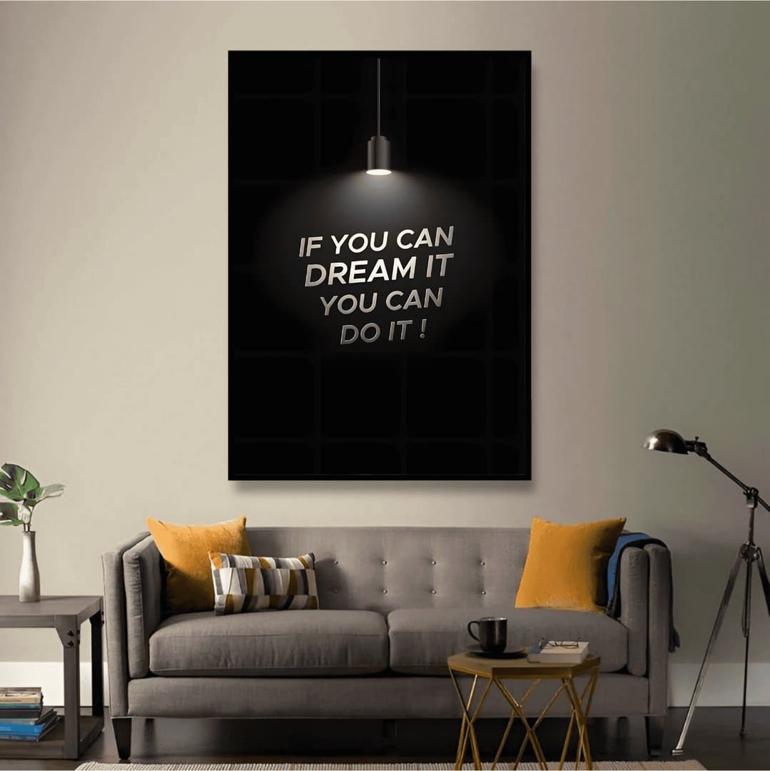 Motivational Wall Art (Gym) Frame & Poster | HD Acrylic Gym Wall Decor for Home & Office | Wall Ready Design Frames & Posters 2