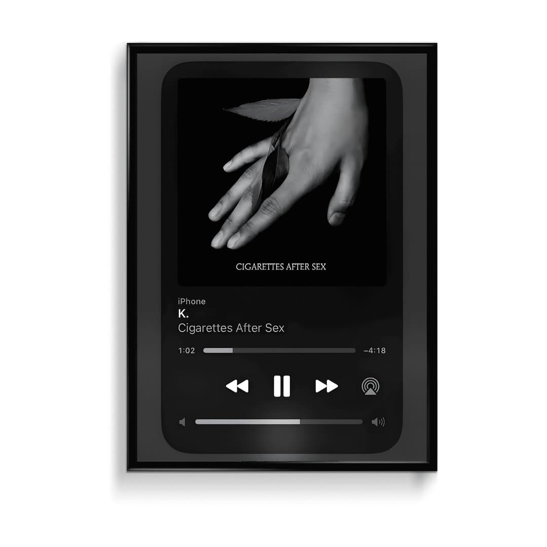 Cigarettes After Sex (Music Album) Frame & Poster | HD Acrylic Music Album Wall Decor for Home & Office | Wall Ready Design Frames & Posters 1