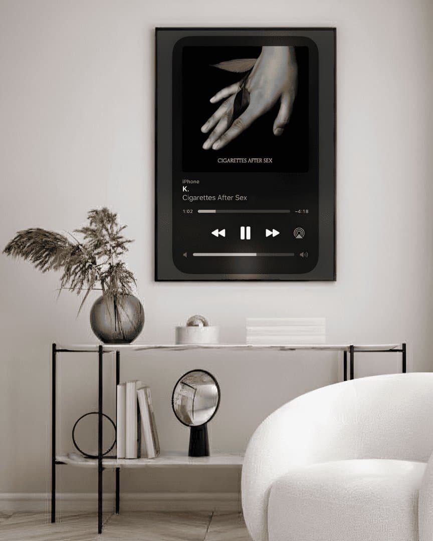 Cigarettes After Sex (Music Album) Frame & Poster | HD Acrylic Music Album Wall Decor for Home & Office | Wall Ready Design Frames & Posters 5