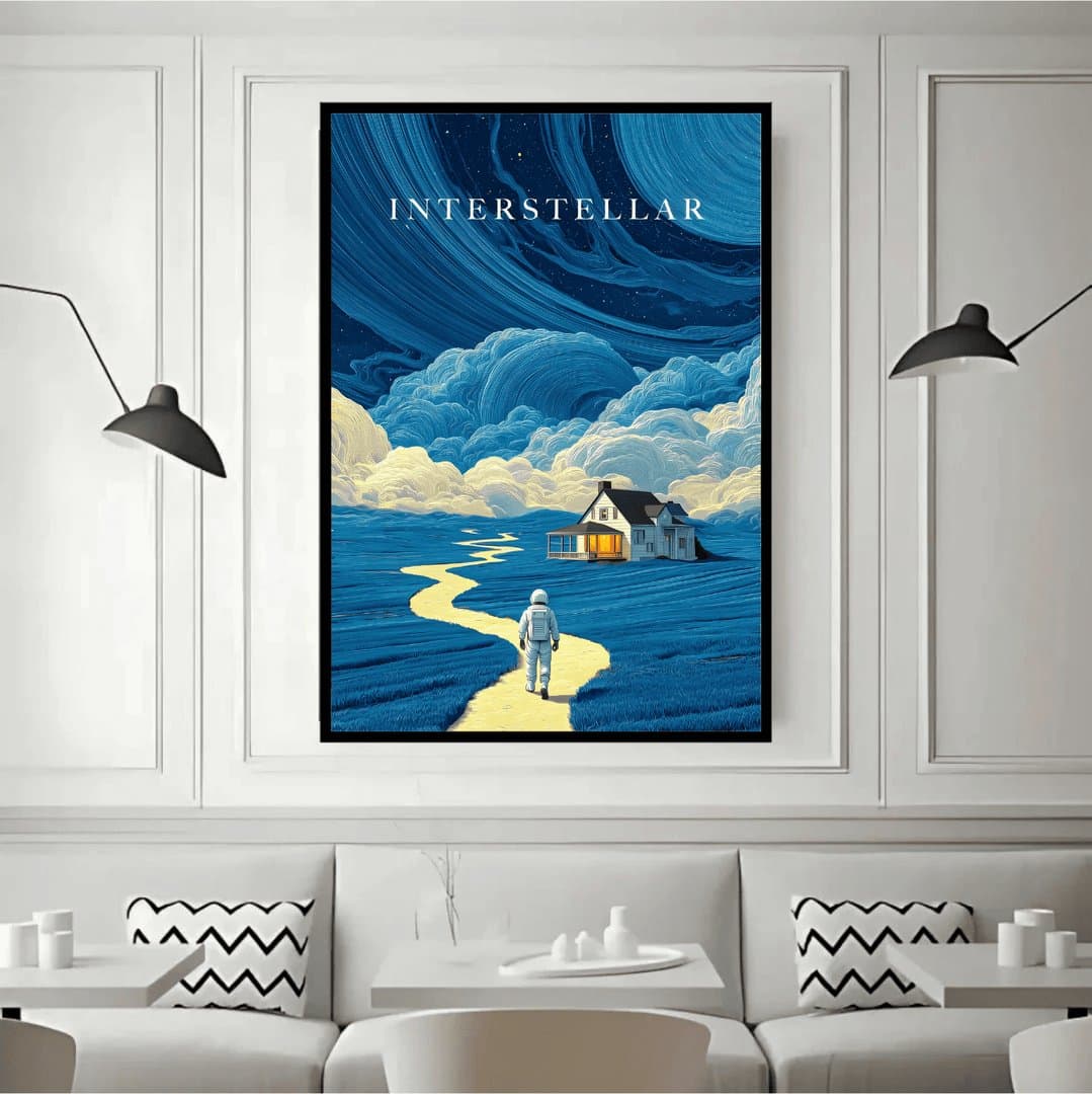 Interstellar (Movie) Frame & Poster | HD Acrylic Movie Wall Decor for Home & Office | Wall Ready Design Frames & Posters 4