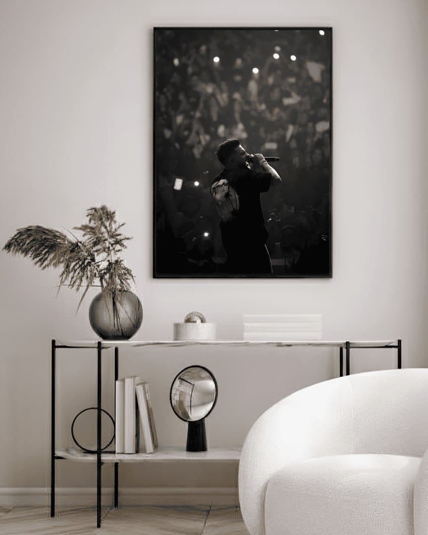Karan Aujla (Music Album) Frame & Poster | HD Acrylic Music Album Wall Decor for Home & Office | Wall Ready Design Frames & Posters 3