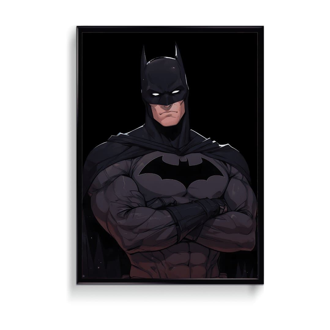 Batman: Dark Knight (Movie) Frame & Poster | HD Acrylic Movie Wall Decor for Home & Office | Wall Ready Design Frames & Posters