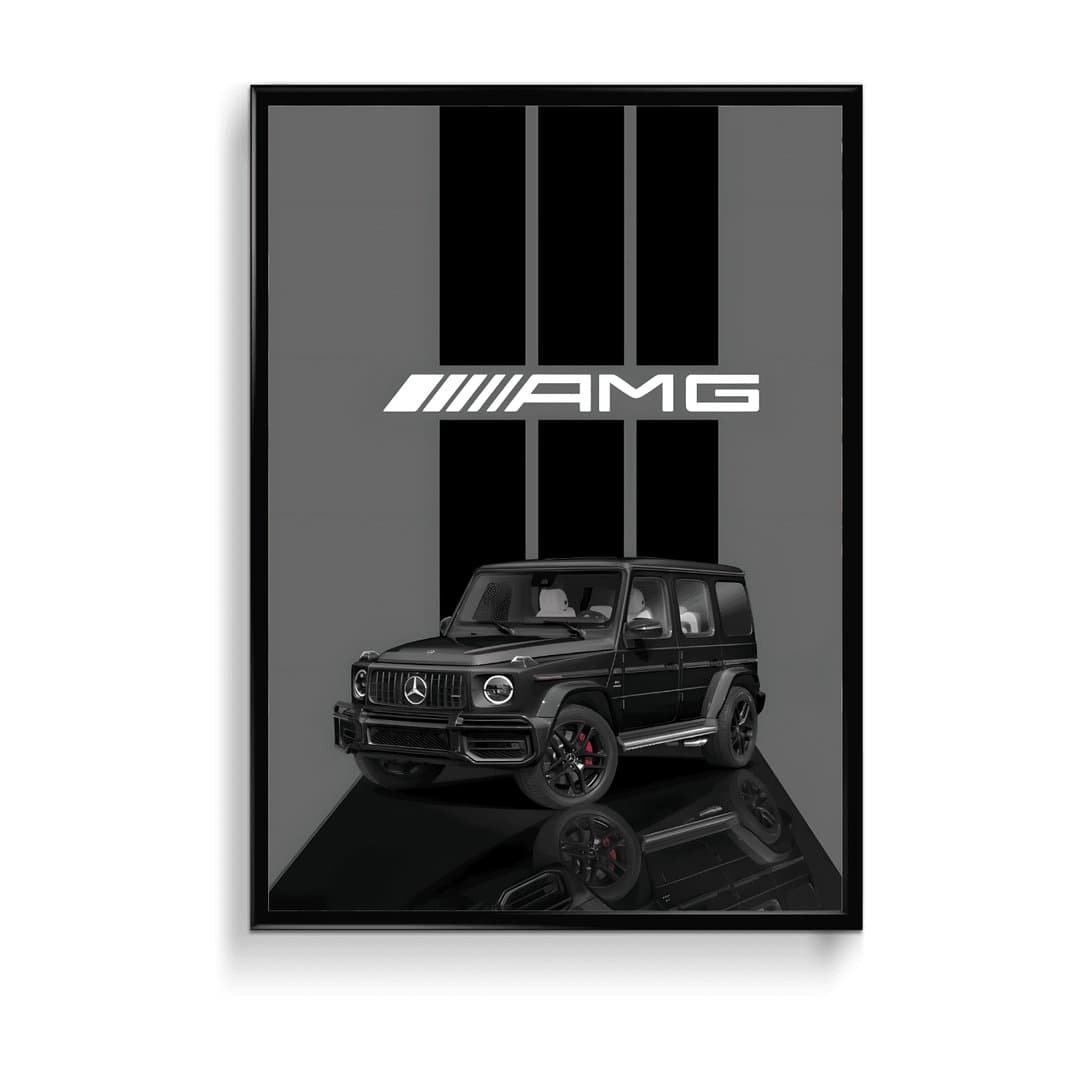 Mercedes-Benz G-Class Frame & Poster | HD Acrylic Car Wall Decor for Home & Office | Wall Ready Design Frames & Posters