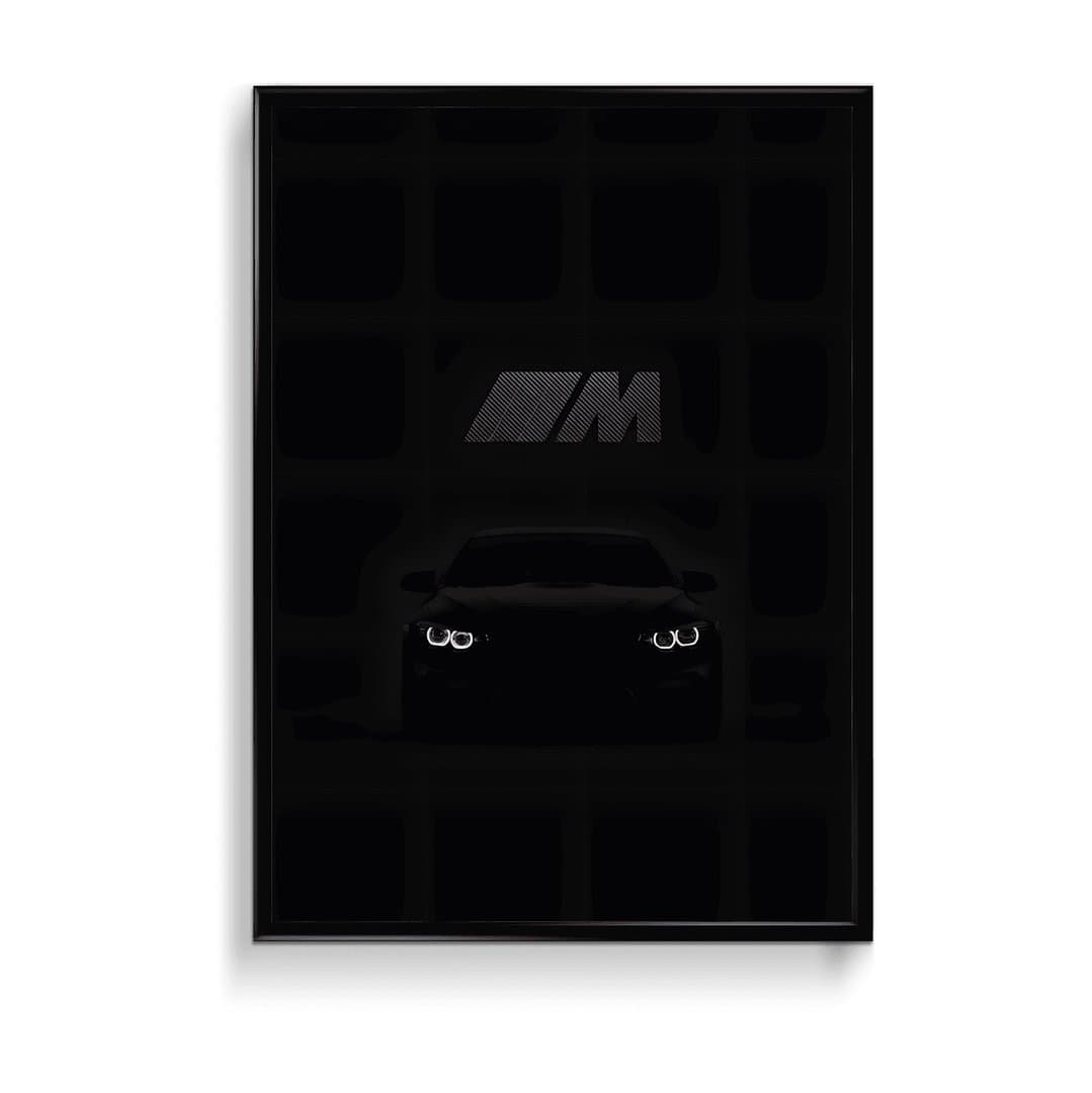 BMW 3 Series 320d Car Frame & Poster | HD Acrylic Car Wall Decor for Home & Office | Wall Ready Design Frames & Posters 1