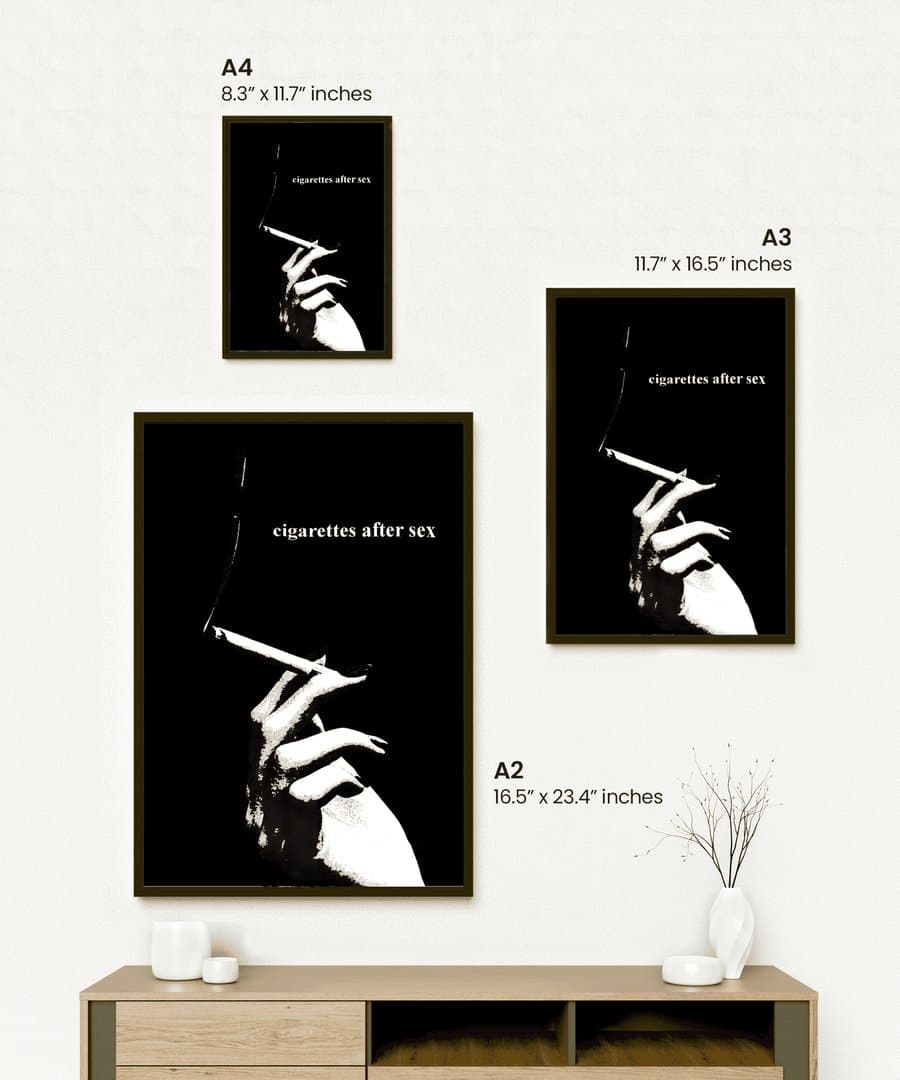 Cigarettes After Sex (Music Album) Frame & Poster | HD Acrylic Music Album Wall Decor for Home & Office | Wall Ready Design Frames & Posters 2