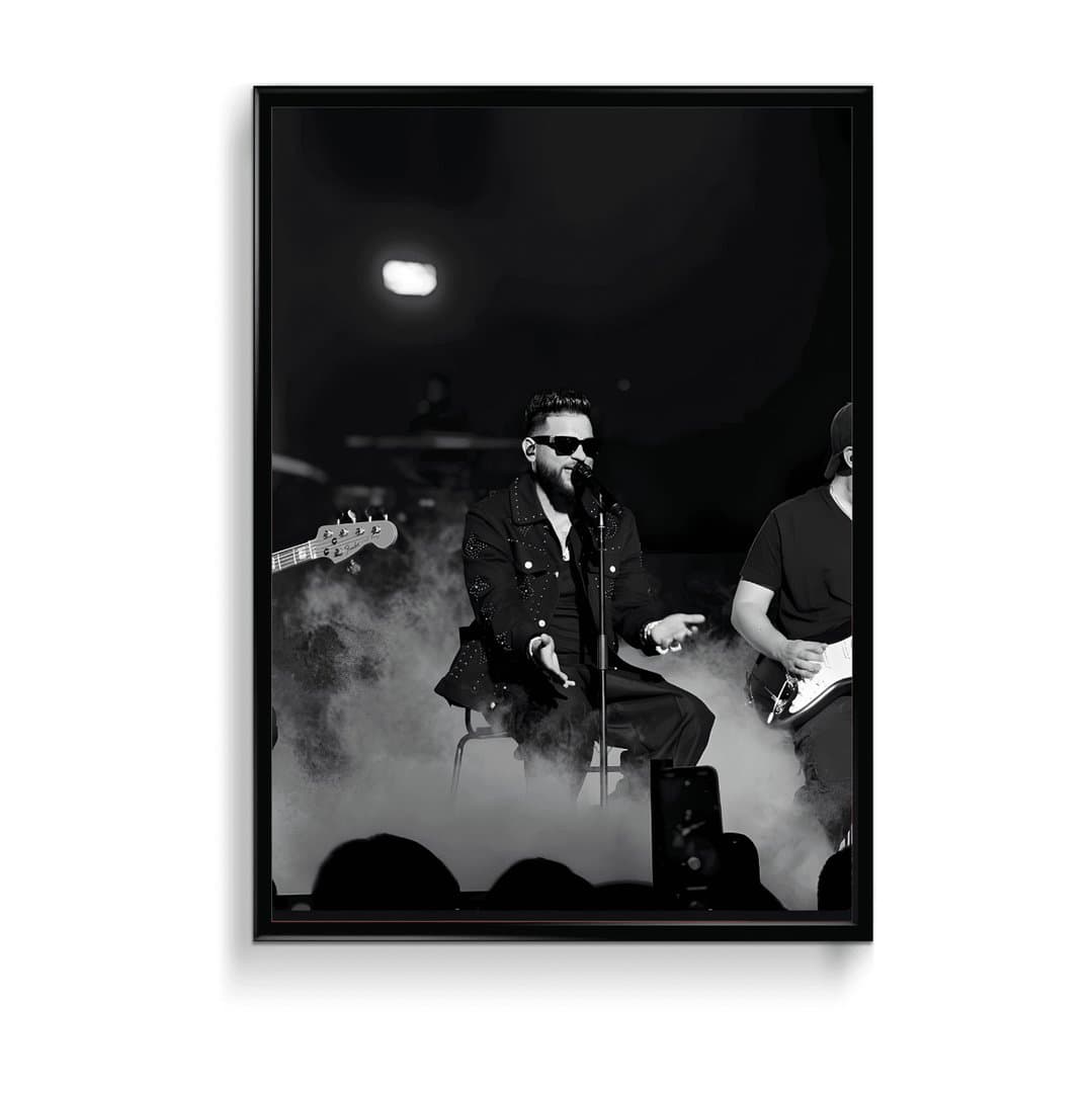 Karan Aujla Frame & Poster | HD Acrylic Music Album Wall Decor for Home & Office | Wall Ready Design Frames & Posters 1