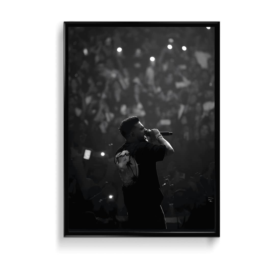 Karan Aujla (Music Album) Frame & Poster | HD Acrylic Music Album Wall Decor for Home & Office | Wall Ready Design Frames & Posters 1