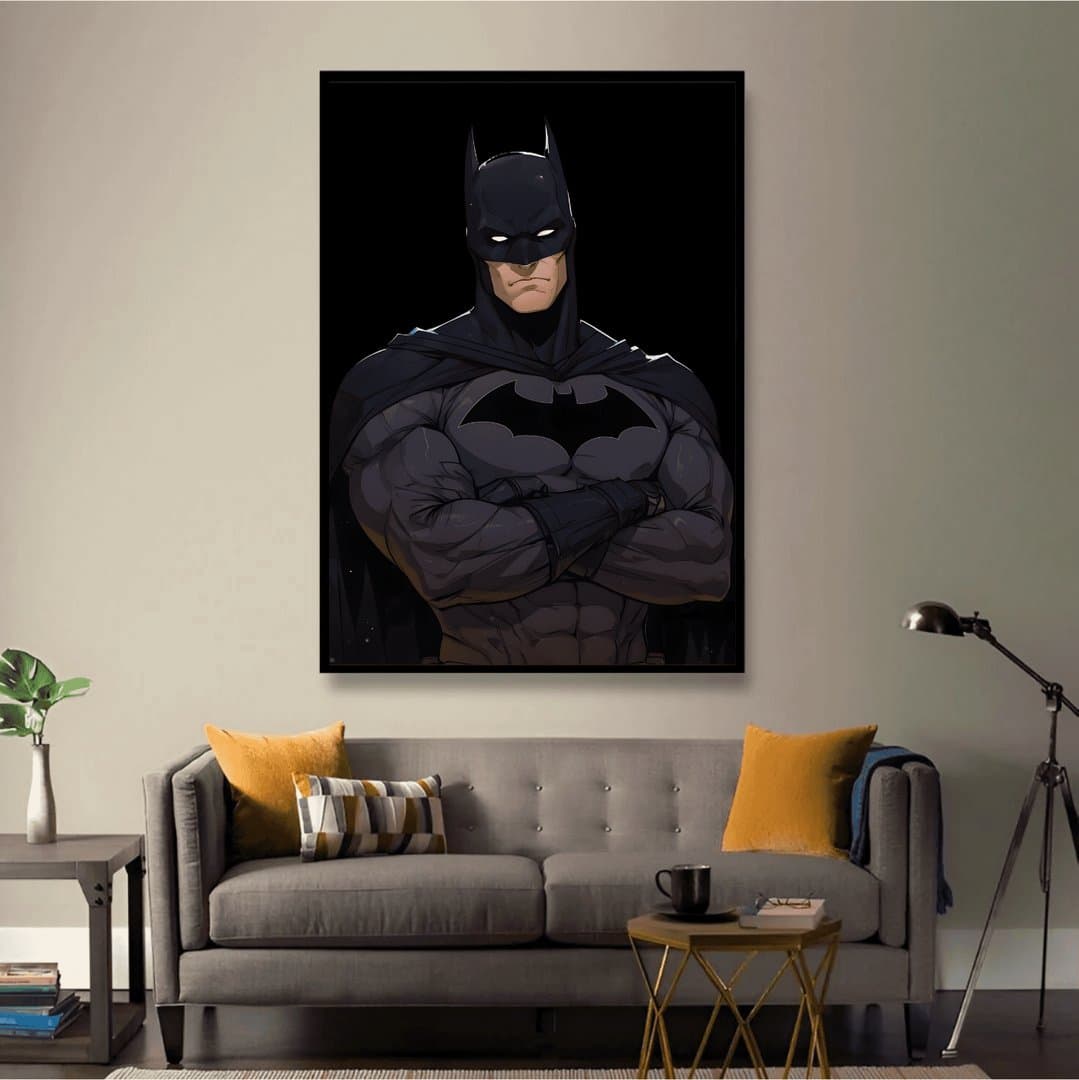 Batman: Dark Knight (Movie) Frame & Poster | HD Acrylic Movie Wall Decor for Home & Office | Wall Ready Design Frames & Posters 3