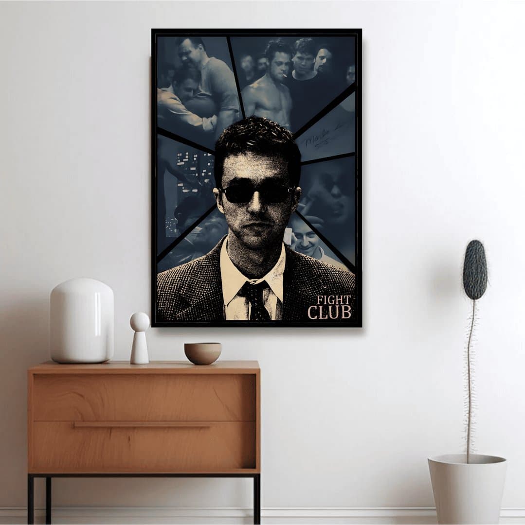 Jack Moore - Fight Club (Movie) Frame & Poster | HD Acrylic Movie Wall Decor for Home & Office | Wall Ready Design Frames & Posters 5