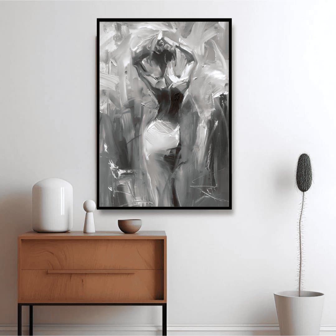 Abstract Female Silhouette Artwork (For Her) Frame & Poster | HD Acrylic For Her Wall Decor for Home & Office | Wall Ready Design Frames & Posters 2