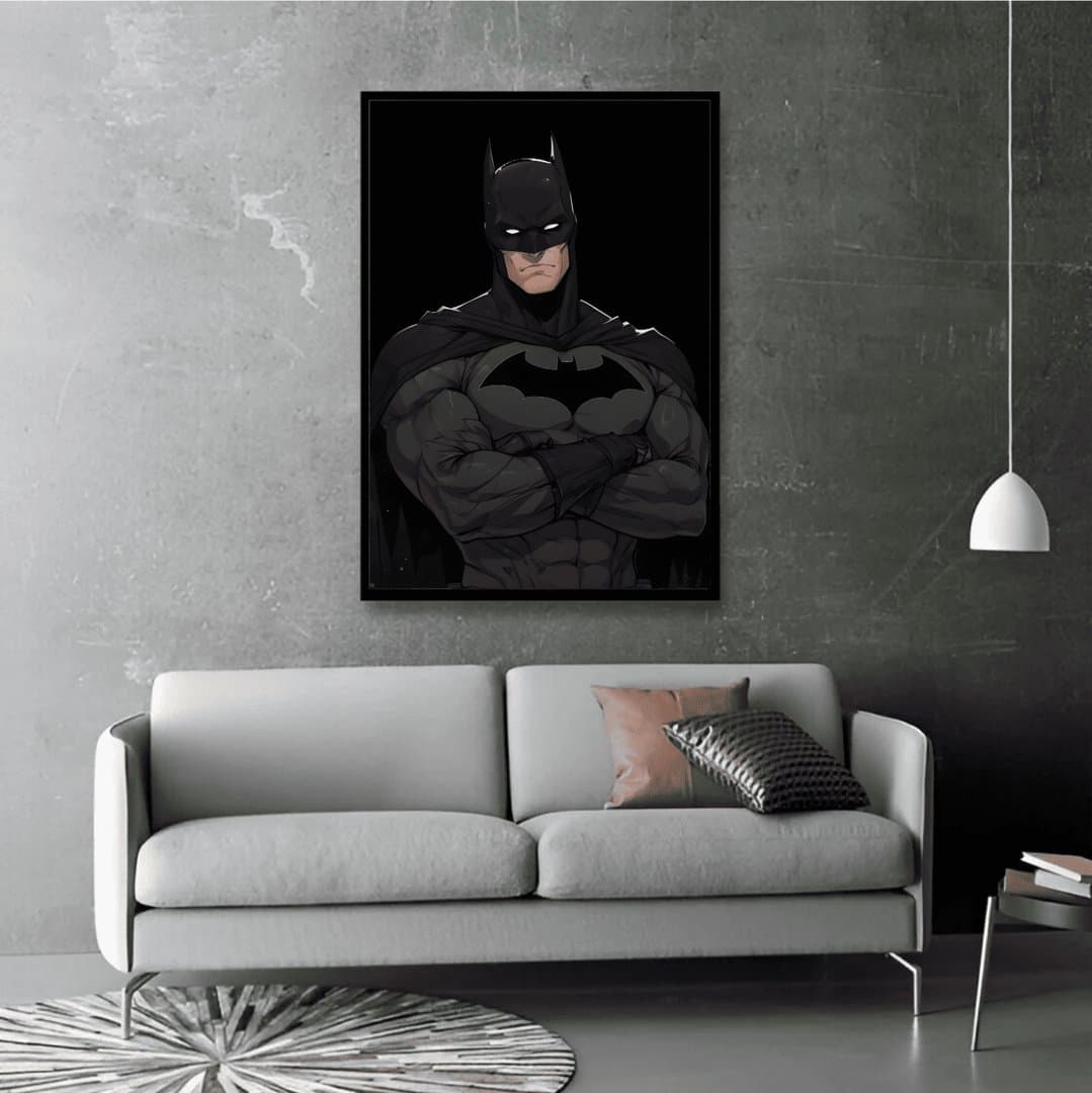 Batman: Dark Knight (Movie) Frame & Poster | HD Acrylic Movie Wall Decor for Home & Office | Wall Ready Design Frames & Posters 4