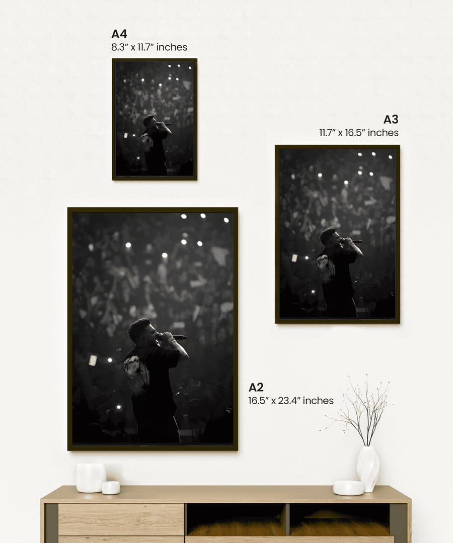 Karan Aujla (Music Album) Frame & Poster | HD Acrylic Music Album Wall Decor for Home & Office | Wall Ready Design Frames & Posters 2