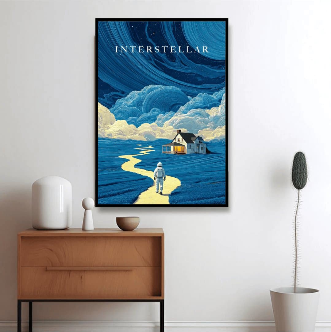 Interstellar (Movie) Frame & Poster | HD Acrylic Movie Wall Decor for Home & Office | Wall Ready Design Frames & Posters 5