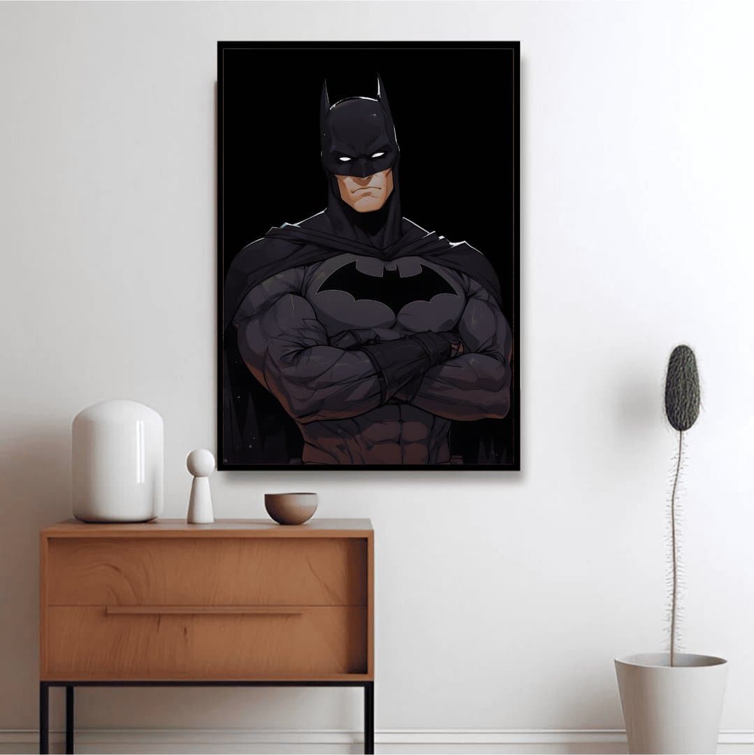 Batman: Dark Knight (Movie) Frame & Poster | HD Acrylic Movie Wall Decor for Home & Office | Wall Ready Design Frames & Posters 5