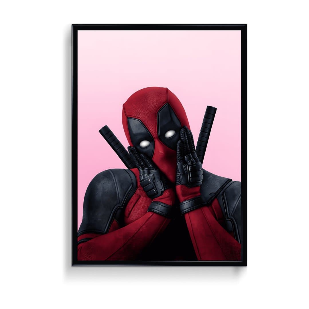 Deadpool (Movie) Frame & Poster | HD Acrylic Movie Wall Decor for Home & Office | Wall Ready Design Frames & Posters