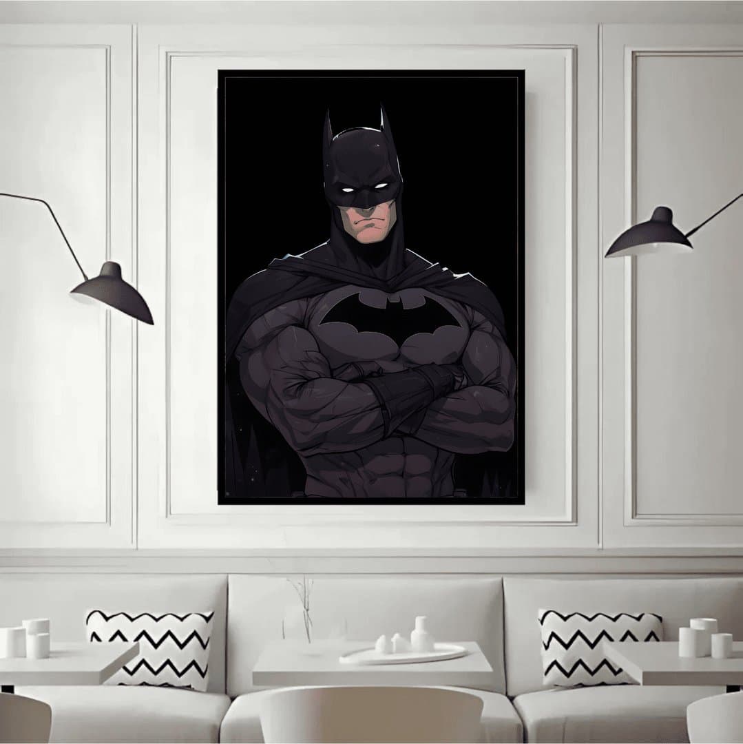 Batman: Dark Knight (Movie) Frame & Poster | HD Acrylic Movie Wall Decor for Home & Office | Wall Ready Design Frames & Posters 2