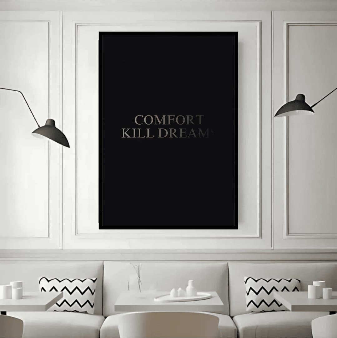 Mentality (For Him) Frame & Poster | HD Acrylic For Him Wall Decor for Home & Office | Wall Ready Design Frames & Posters 3