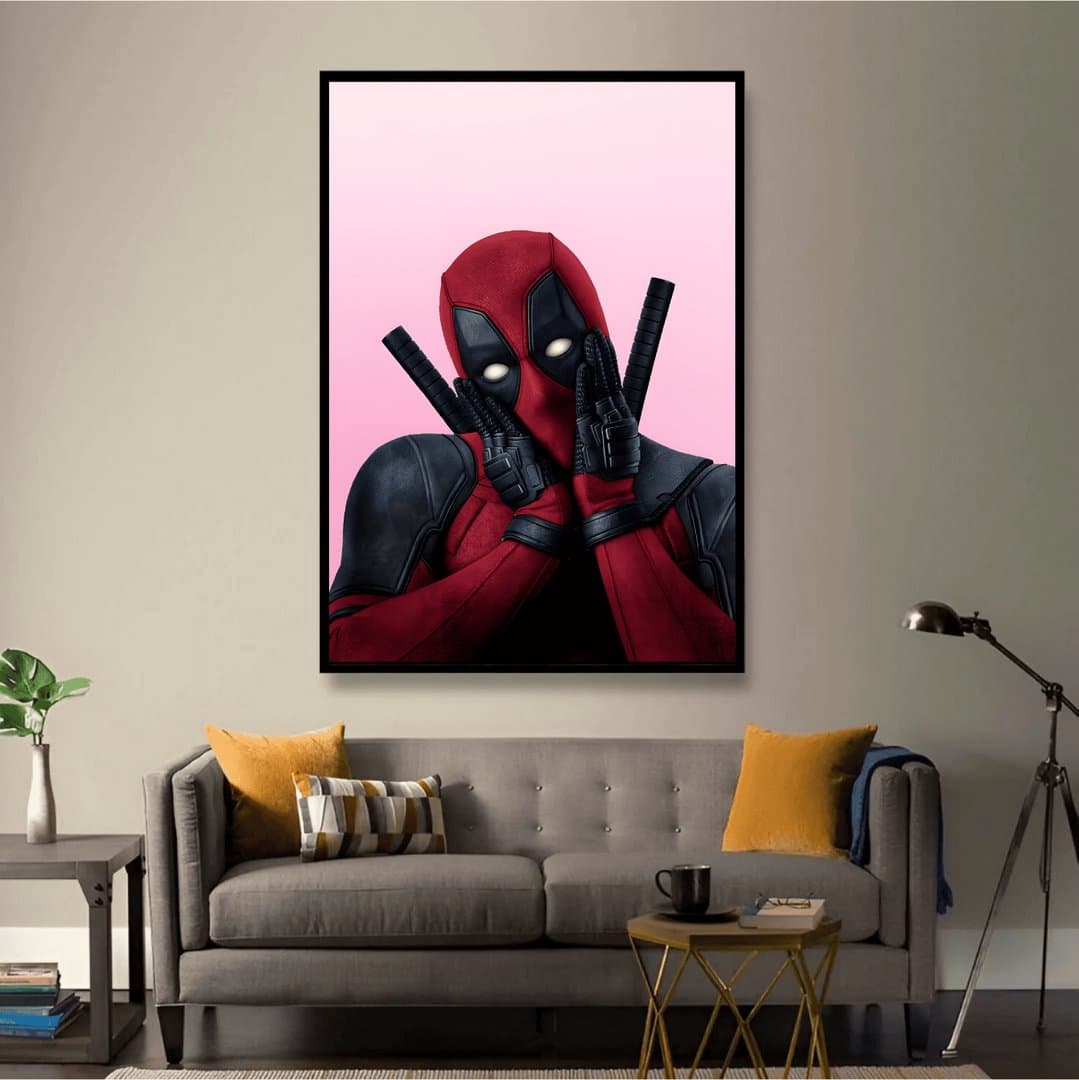 Deadpool (Movie) Frame & Poster | HD Acrylic Movie Wall Decor for Home & Office | Wall Ready Design Frames & Posters 5