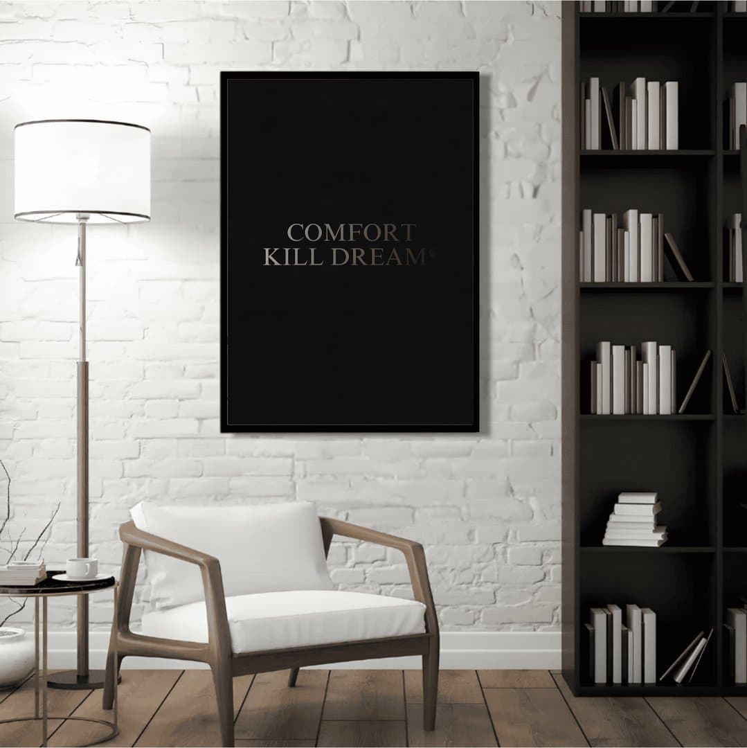 Mentality (For Him) Frame & Poster | HD Acrylic For Him Wall Decor for Home & Office | Wall Ready Design Frames & Posters 5