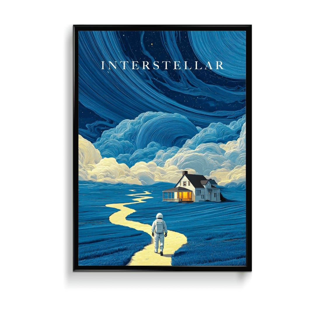 Interstellar (Movie) Frame & Poster | HD Acrylic Movie Wall Decor for Home & Office | Wall Ready Design Frames & Posters 1