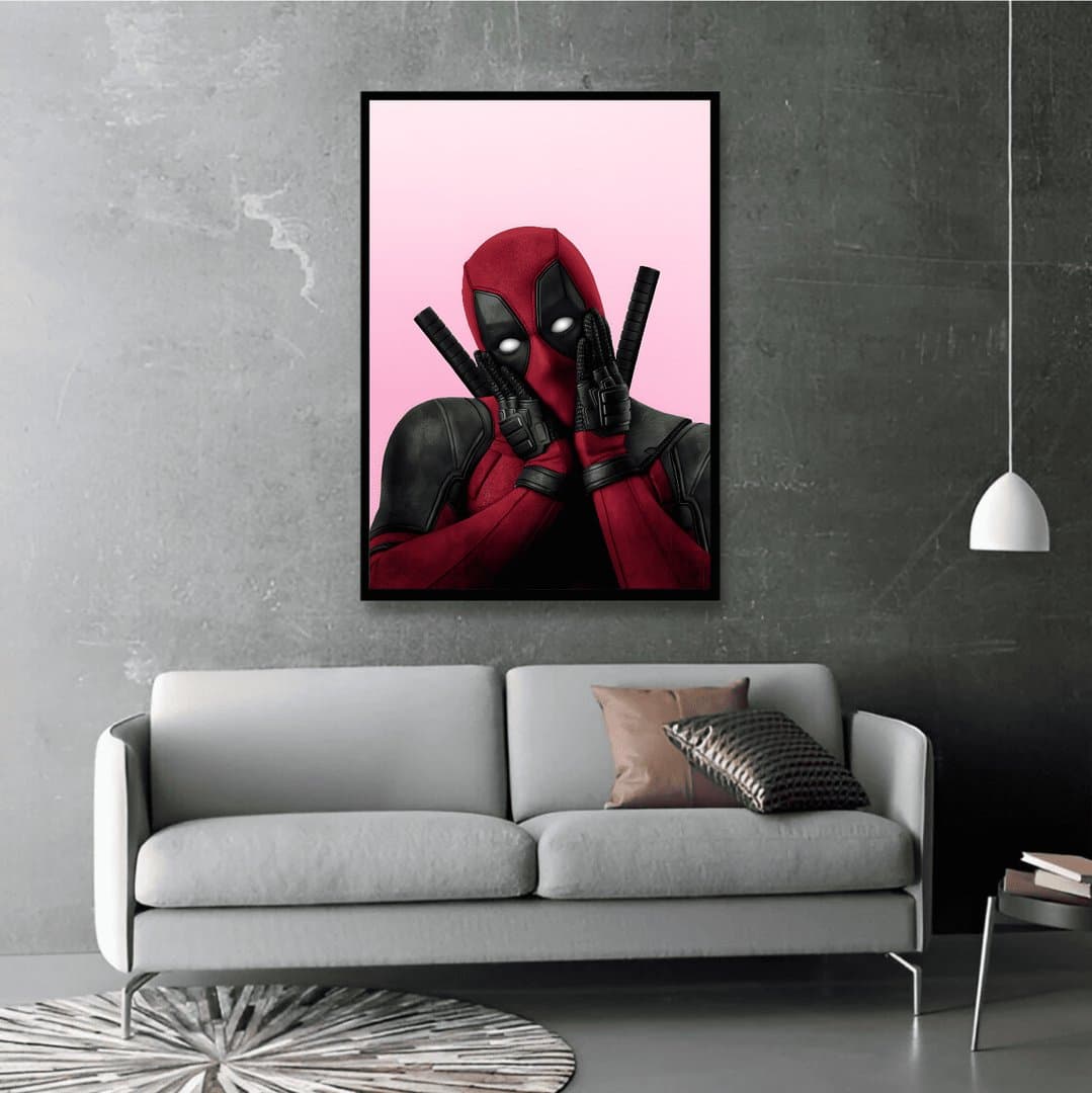 Deadpool (Movie) Frame & Poster | HD Acrylic Movie Wall Decor for Home & Office | Wall Ready Design Frames & Posters 4