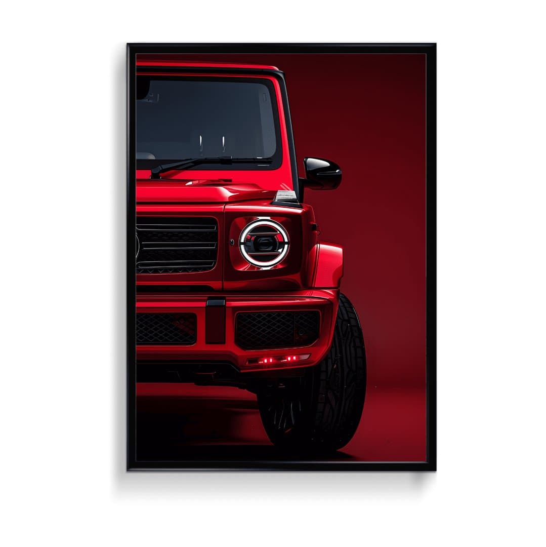 Mercedes-Benz G AMG Frame & Poster | HD Acrylic Car Wall Decor for Home & Office | Wall Ready Design Frames & Posters