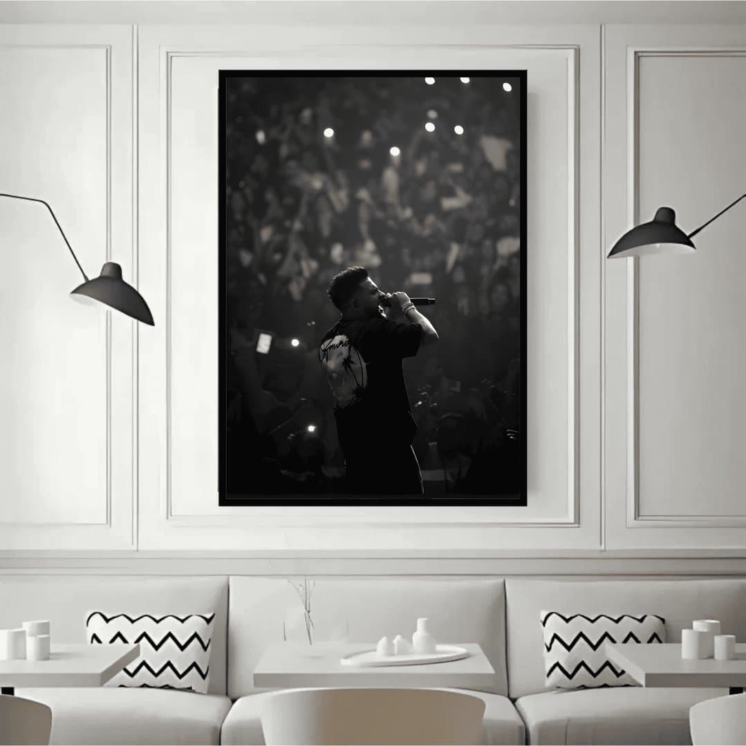 Karan Aujla (Music Album) Frame & Poster | HD Acrylic Music Album Wall Decor for Home & Office | Wall Ready Design Frames & Posters 4