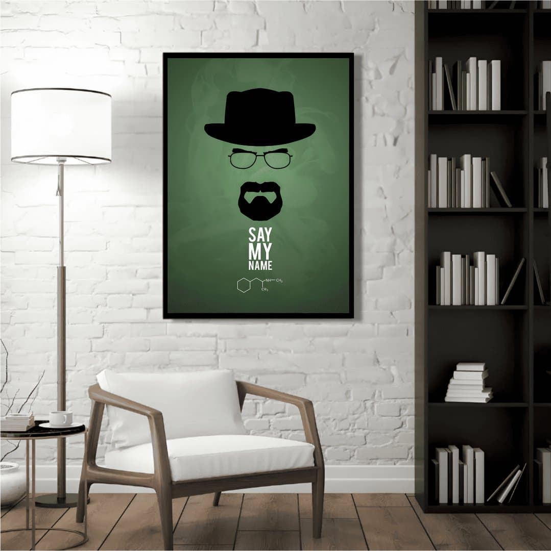 Walter White (Heisenberg) - Breaking Bad (Movie) Frame & Poster | HD Acrylic Movie Wall Decor for Home & Office | Wall Ready Design Frames & Posters 5